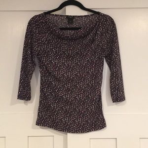 Ann Taylor XSP knit dressy top
